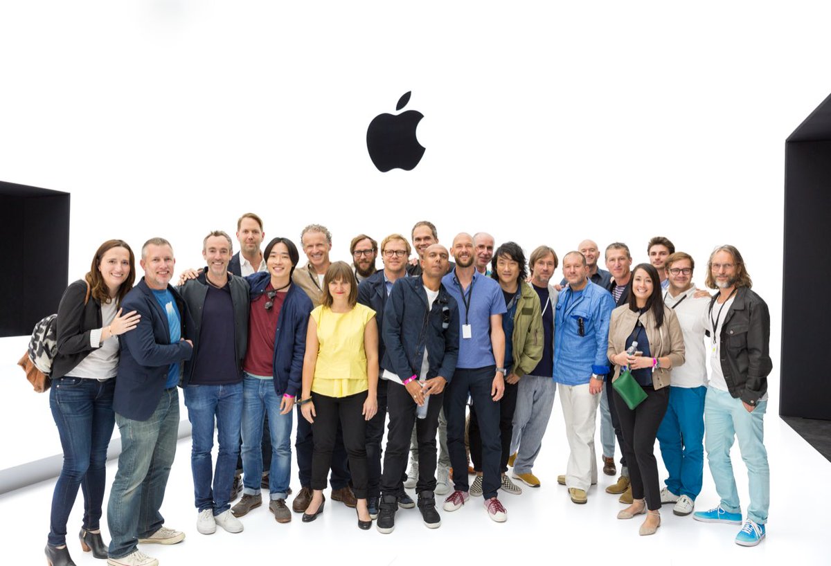 a few fun facts to celebrate 5 years of  #AppleWatch here’s a photo taken of the team on launch day, that’s me in the centre. (the beard ages me but my wife  @bella_bongiorno won’t let me leave home without it)