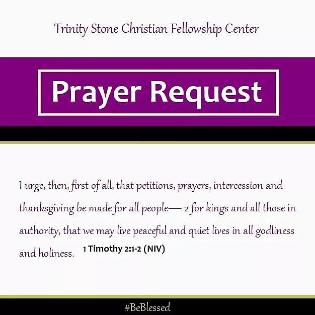 TrinityStoneCFC's tweet image. NEED PRAYER?

If you, a loved one or friend desires prayer, we are here for you.

Send Your Prayer Request:
trinitystonechristianfellowship.org/myportal/globa…

🙏🙏🙏

#Prayer #PrayerRequest