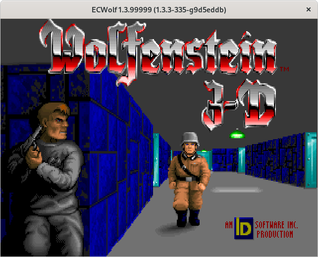 runlevel__5's tweet photo. I still vividly remember how much I love to get my hands on this game when I was young. Sadly I could not afford a 386 IBM PC then and missed out the whole early DOS gaming era. At least I could relive the nostalgia with ECWolf port for Linux #PowerPC64 https://t.co/il8KMXP3uM