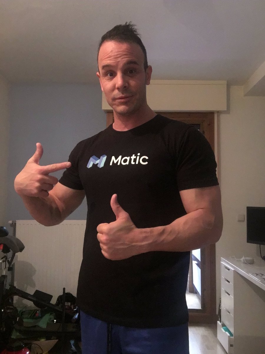 Cryptomaniac82's tweet photo. The power of $MATIC !!!
Big weeks ahead.... 

Are you going to miss them?
#counterstake
#mainnet
#newassociations
#Matic
#thepowerofcommunity

Stay strong!

Eoy.... 1$+++ 
Are u ready!??? 

🔥🔥🔥🔥🔥🔥🔥🔥🔥 https://t.co/d8pNgtgE9l