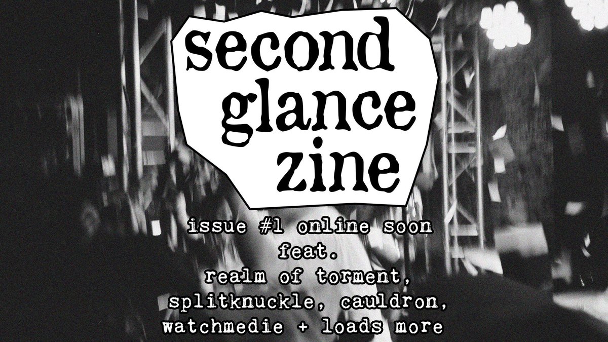 secondxglance's tweet photo. Second Glance issue one goes online Monday - huge thanks to anyone who helped me out/features in it. Lots of cool interviews in here. Link will be in our bio Monday. ❤️ https://t.co/ern7a57izc