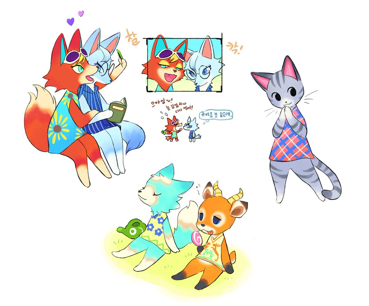 #AnimalClossing 🐺🐱🦌