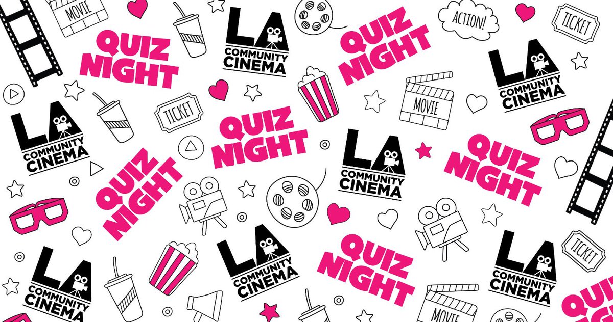 The #LACinema #Film #Quiz is tonight at 20:30pm. Test your #film #knowledge with 50 questions. Streams live from their #YouTube channel and it’s FREE youtube.com/channel/UCRWvS…