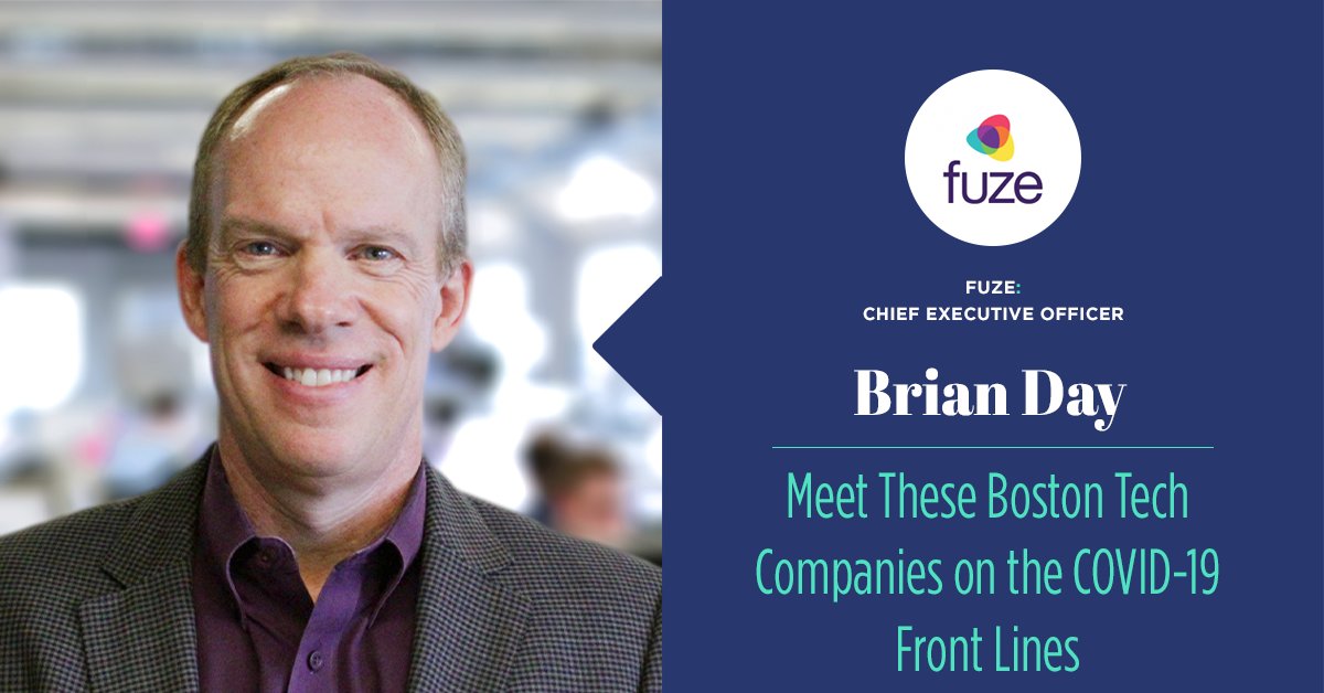 fuze's tweet photo. Our CEO, Brian Day, shares how Fuze is supporting its employees to stay connected and productive while working from home during #COVID19 via @builtin: https://t.co/lM3bYdhkwO #OneFuze https://t.co/vSwK2aaasl