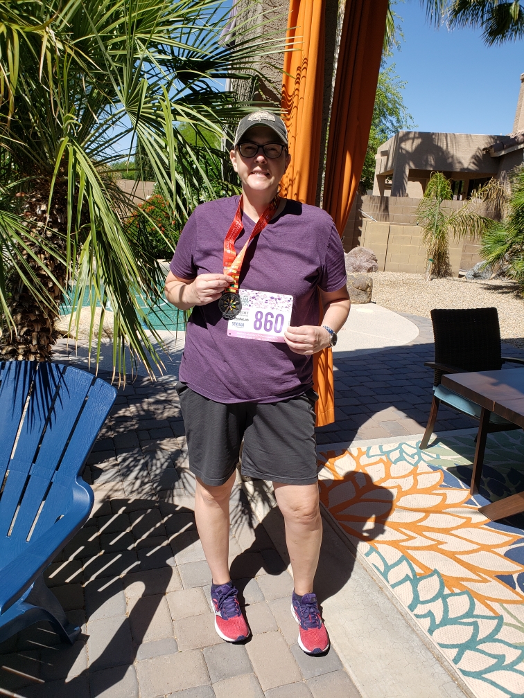 BCSolutionsAZ's tweet photo. A great day for a run in support of all our #MedLab friends! Happy #LabWeek! #labweekrun2020 #lab4life #ascls #labvocate https://t.co/wddEXfcHcJ
