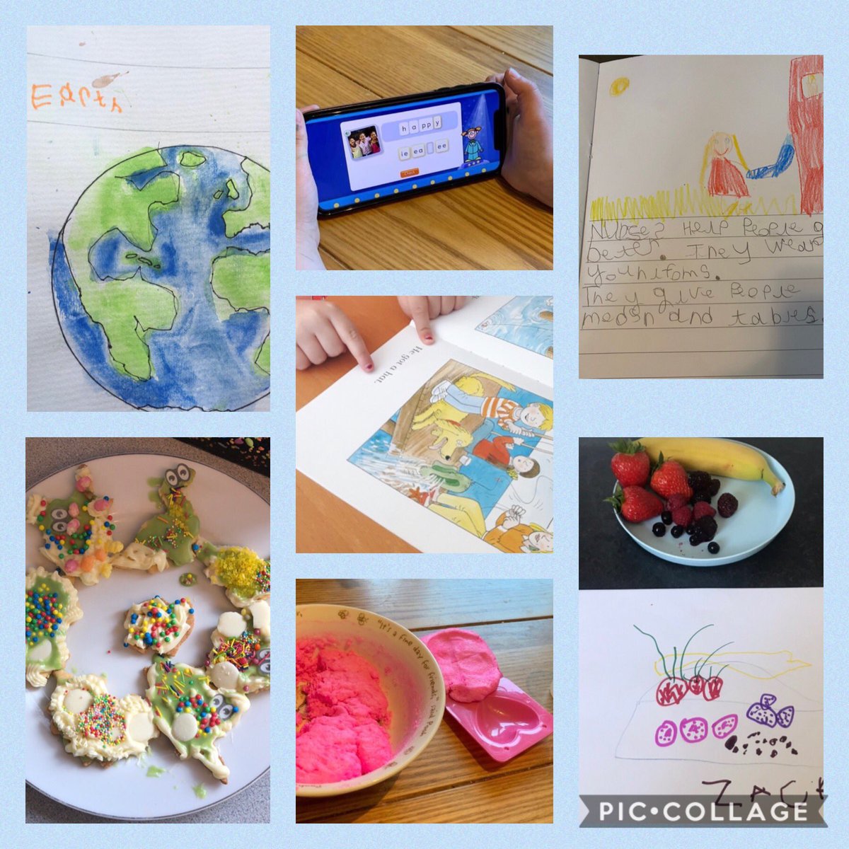 Miss_Myerscough's tweet photo. Fantastic home learning from Reception this week. I love seeing how everyone is keeping busy. @StJosephStBede @DiscoveryEd @Tapestry_FSF #SJSBHomeLearning #ProudTeacher #ParentHub #Tapestry https://t.co/QqOPK68ghI