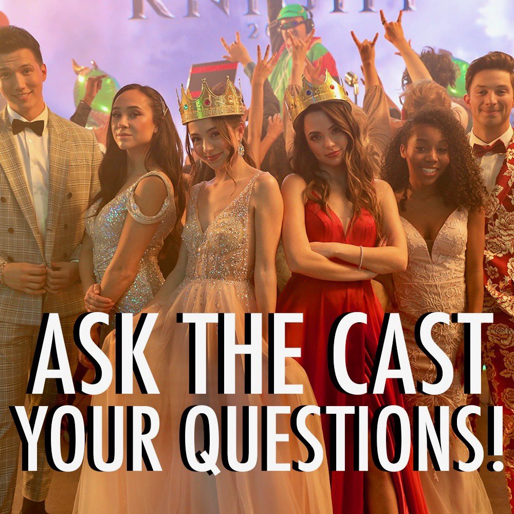 MerrellTwins's tweet image. Q&amp;amp;A time!!!! Ask some questions about Prom Knight! We are filming a cast q&amp;amp;a today so make sure you ask something good! All of the cast will be in it! Including dad, Sally, and the teacher!