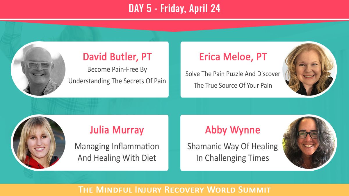 In #pain? 😣 Today is def the day to tune into the interviews of
<a href="/noigroup/">Noigroup</a>
<a href="/EricaMeloe/">Erica Meloe</a>
<a href="/AbbyNrgHealing/">Abby Wynne 🌻</a>
<a href="/hookedonplants/">Hooked On Plants</a>
.
Click here: mindfulinjuryrecovery.com/join
.
#healing #injury #chronicpain #fracture #mindfulness #mindbody #wellness #spiritual #health #fitness #nutrition #diet