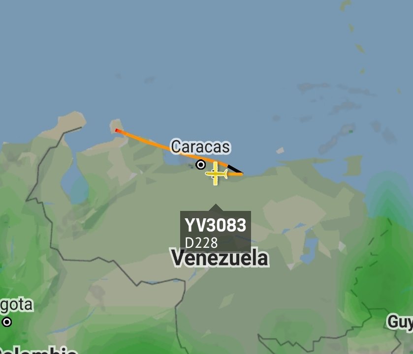 is_keelu's tweet photo. Venezuelan Air Force
Dornier Do-228NG
Spotted S/E of Caracas, #Venezuela
#YV3083 https://t.co/g51cL7Yc0w
