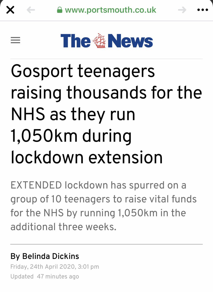Animalsculptor's tweet photo. @pastafa please could you retweet this to your followers. My neighbours son and 9 of his friends are running 5km each for 20 days to raise money for the NHS.  They’re amazing.https://t.co/k9mcRKICRm https://t.co/WlBaX10swB