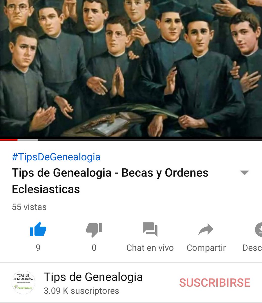 TipsdGenealogia's tweet photo. ¿Conoces qué son 'Las Becas y Órdenes eclesiásticas'? ¿Sabías que puedes encontrar documentos como estos en FamilySearch?

En este nuevo video de #TipsDeGenealogia aprenderás qué son y como verlas ;) 
https://t.co/kfaDSaYpUz https://t.co/lvmICbVOQU