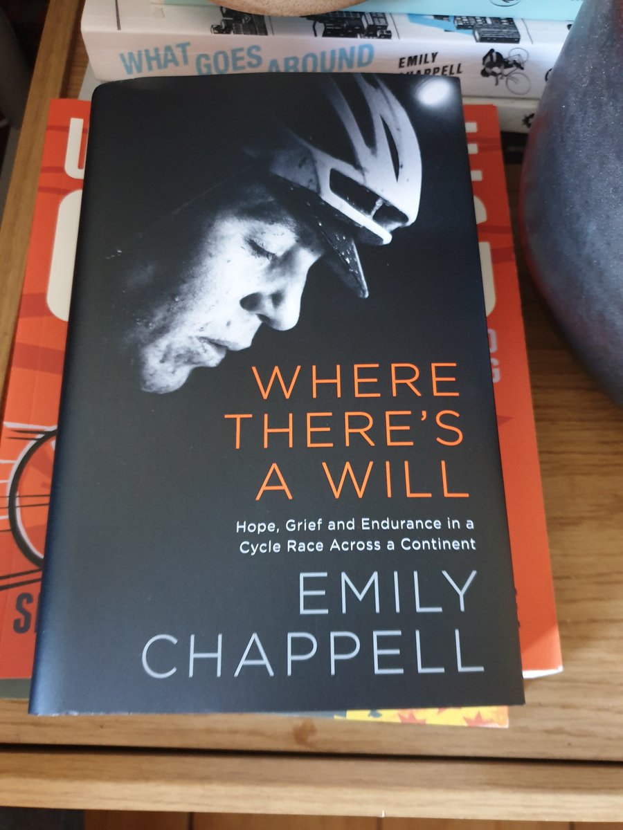 Eggie13's tweet photo. Some more cycling related lockdown reading. @emilychappell #bikegeek #bikelife #bikefun #cyclingfun #getcycling #getcyclingafterlockdown https://t.co/3WnHIm8z4n