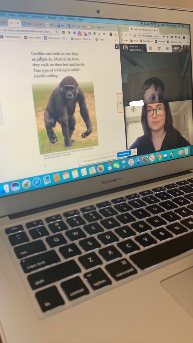 Love having one-on-one meetings with my kiddos even from afar! #reading #differentiation <a href="/FLBulldogs/">Falls-Lenox Primary School</a>