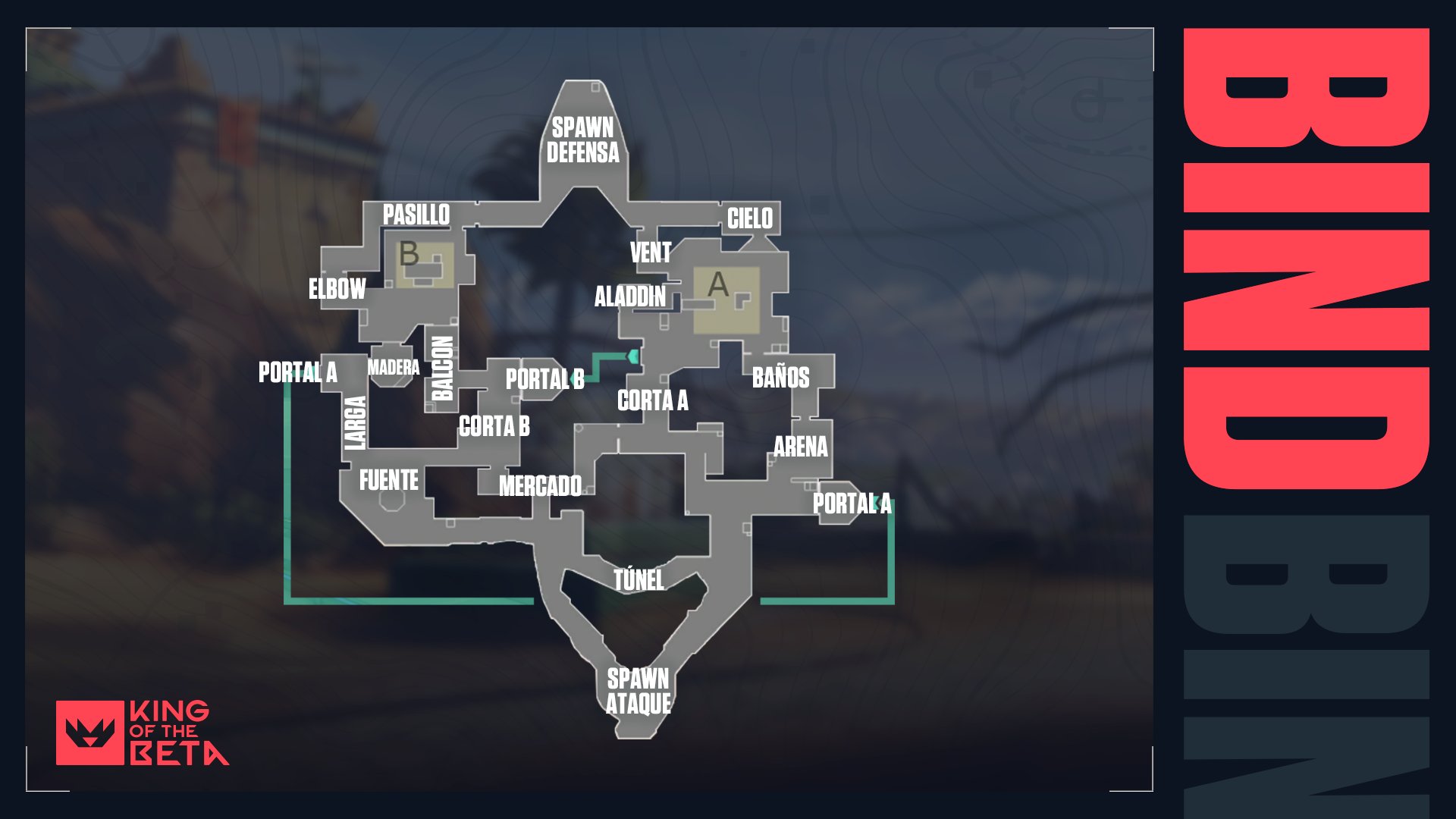 VALORANT, Split: Guía del mapa, posiciones, ubicaciones y callouts -  Millenium