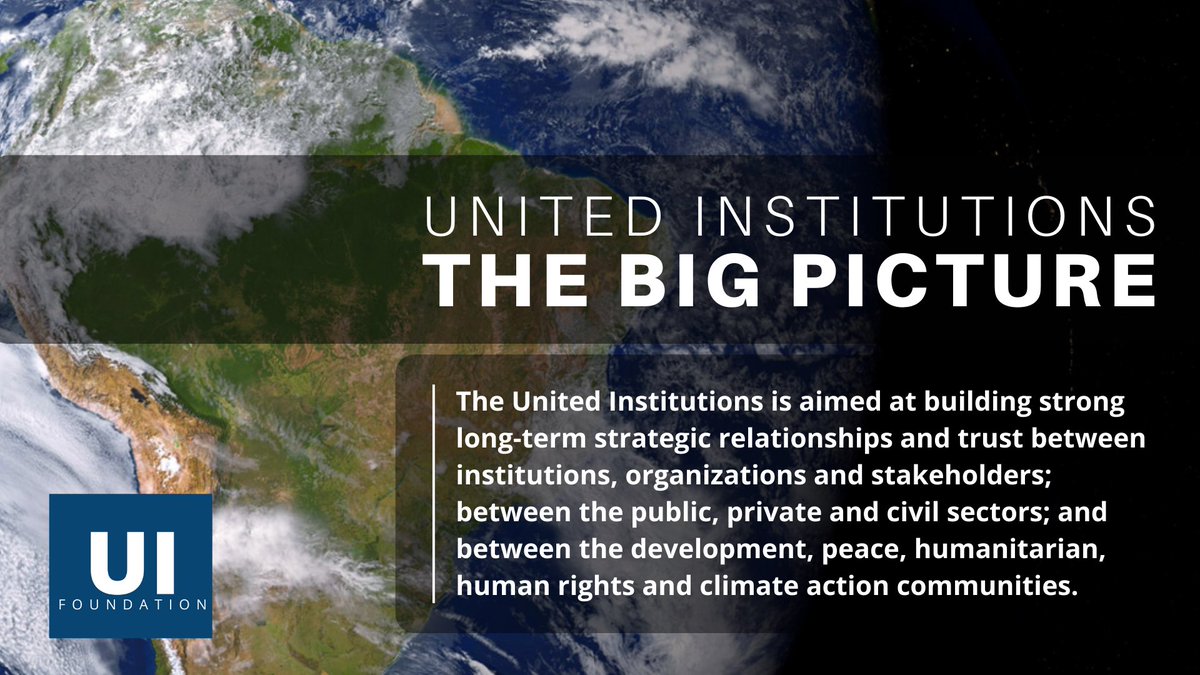 Get the big picture on how the United Institutions will help stakeholders across all sectors to advance global cooperation and action on #SDGs #ClimateChange #Peace #HumanRights #Humanitarian Aid & #Governance, at bit.ly/2ygEMa3 #UN75 #InternationalDayofMultilateralism