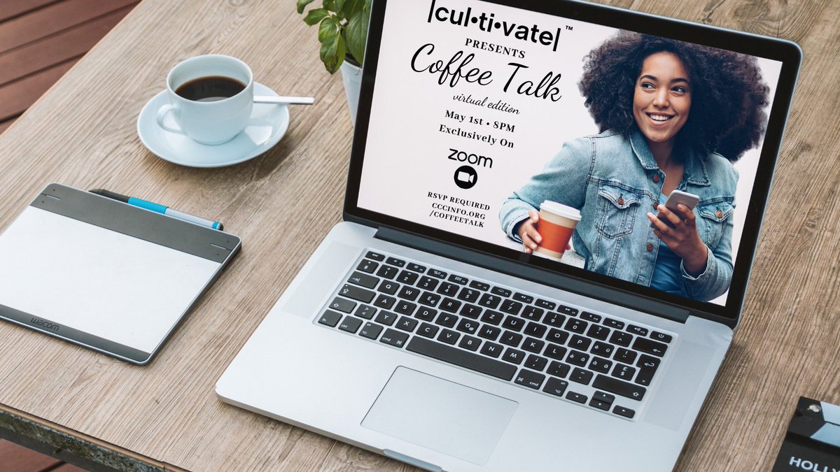 CultivateCCC's tweet photo. Cultivators, join us next Friday, May 1st @ 8pm for a Virtual Edition of Coffee Talk where we’ll discuss “Grief &amp; Quarantine: How to Cope During These Times.” A team of ministers will  help us with deal with this “new normal.” Registration is required: https://t.co/Fpfp0wc3Pu https://t.co/uc8jIu3A9S