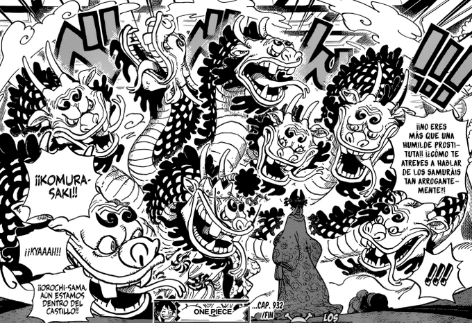 تويتر ċygi One Piece على تويتر Dos Antagonistas Principales Poseen Poderes Relacionados Con Las Serpientes Ademas Sus Nombres Son Muy Parecidos Orochimaru Y Orochi Si Buscais Su Significado Orochi