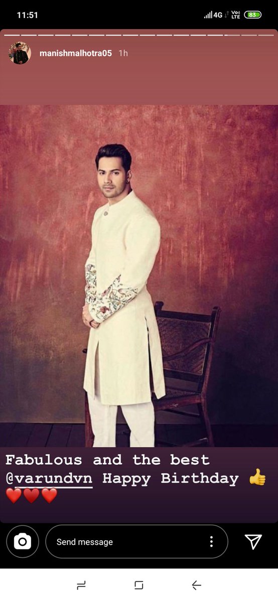 #29 Manish Malhotra - flaunting his dapper style which is always on point #30 Kiara Advani - blessing us with a gorgeous unseen snap. ~  #HappyBirthdayVarunDhawan ~ 