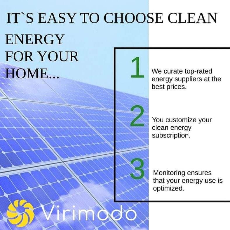 virimodo's tweet photo. It's easy to choose clean Energy for your home.

https://t.co/dlXON0fP97

#COVID-19 #virimodo #energybills #access #energydata #cleanenergy #savetheplaner #energy #socialsolarenergy #NY #analytics #savemoney #SOFTWAREcompany #gogreen #solarworld #businessowner #SolarBenefits https://t.co/H75SIAQsnM