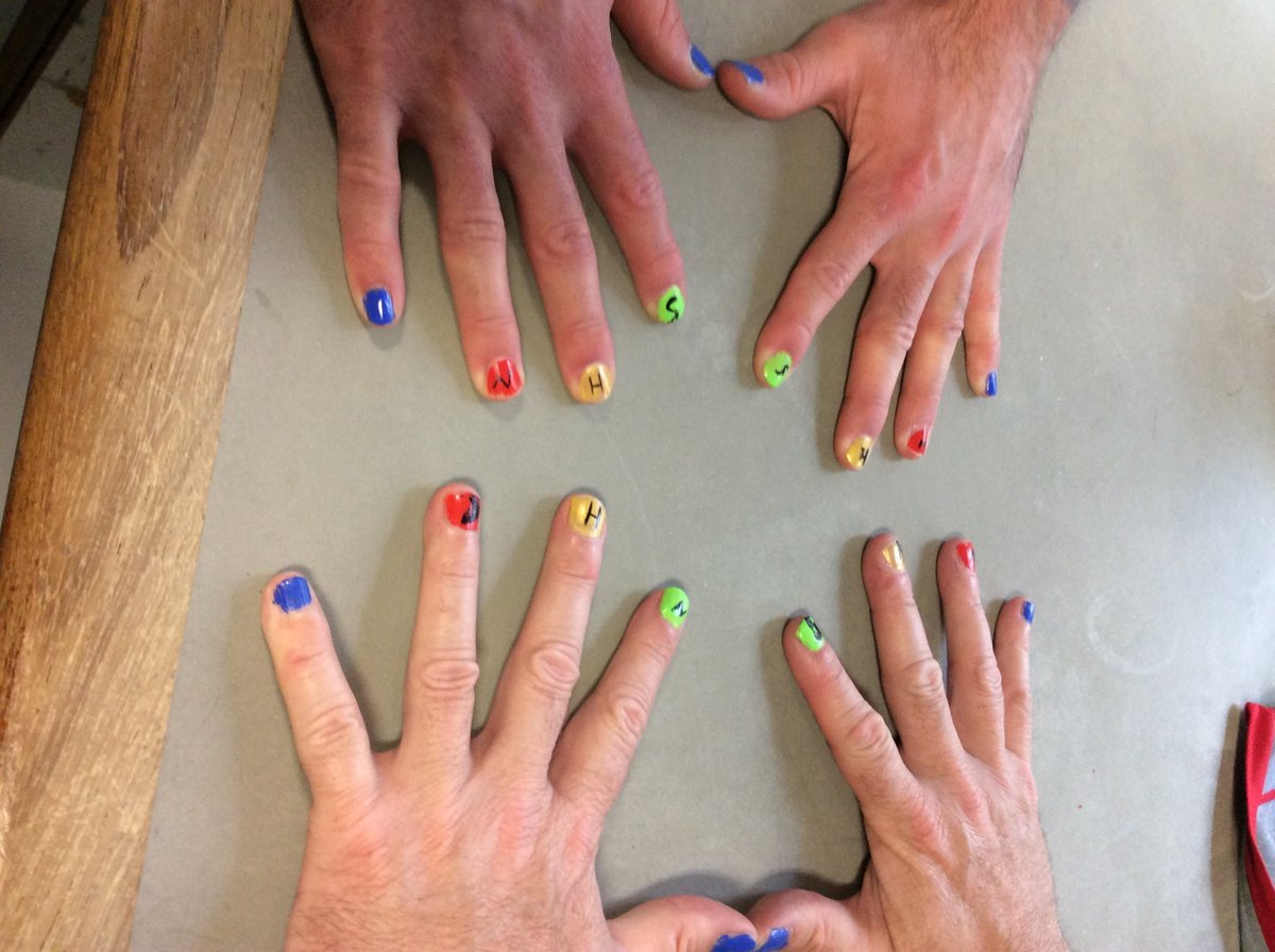 HillsideSCH1's tweet photo. Young people and staff at Hillside supporting our NHS whilst taking good care of their wellbeing with a pampering session!

#TheBigNightIn #NHSHeros #wellbeing #StayAtHome https://t.co/L4DF4Eox9Z