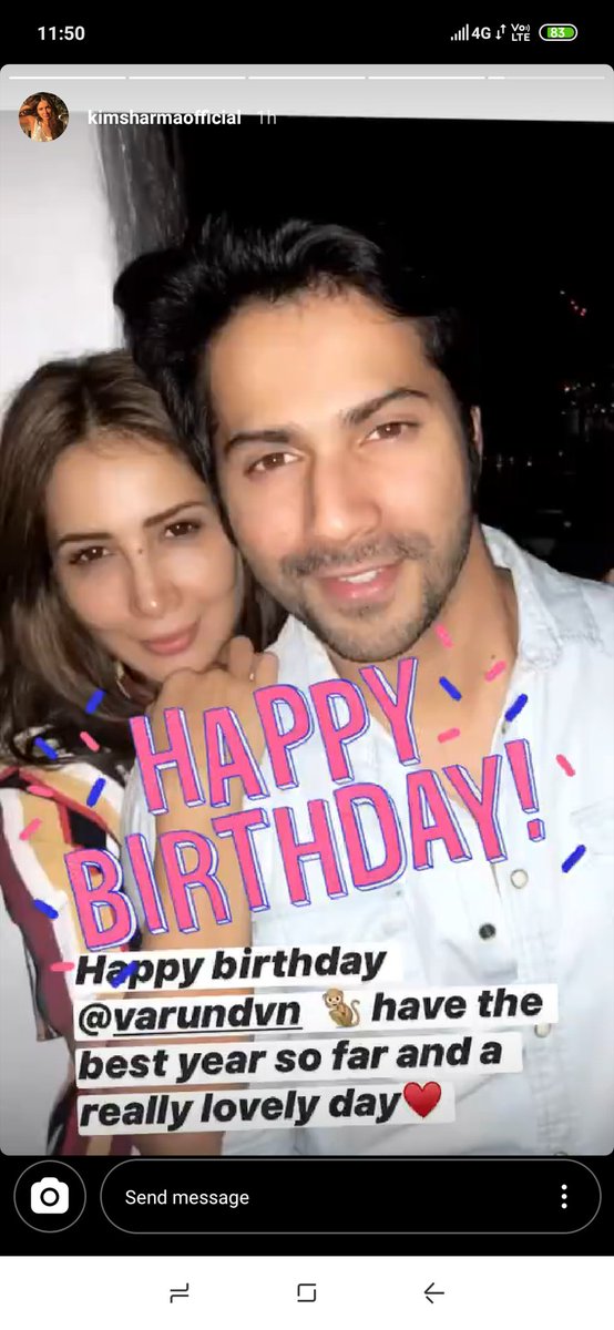 #31 Punit Pathak - "The soul within you that spreads happiness everywhere"#32 Kim Sharma #33 Taapsee Pannu - "hero no 1!!!!!!" #34 Human Qureshi - "the bestest of them all, number 1 ladka" ~  #HappyBirthdayVarunDhawan ~ Pls give me a Varun-Taapsee, Varun-Huma film