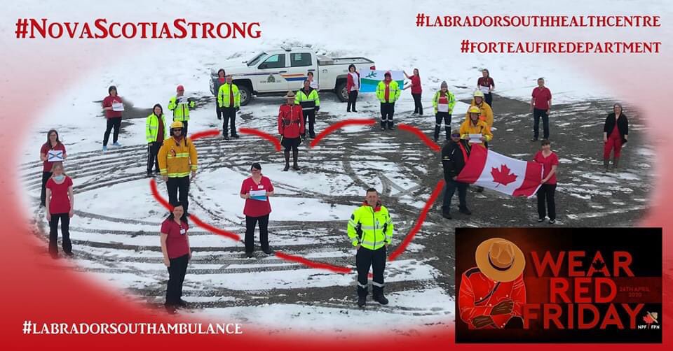 Jeinean's tweet photo. #NovaScotiaStrong #WearRedFriday https://t.co/JSAERPSH9N