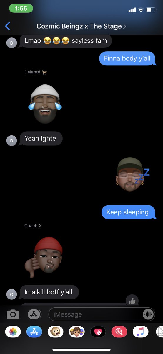 GrndfthrIndgo's tweet photo. When y’all supportive of eachother’s music but also in competition https://t.co/z3Uomea6yL