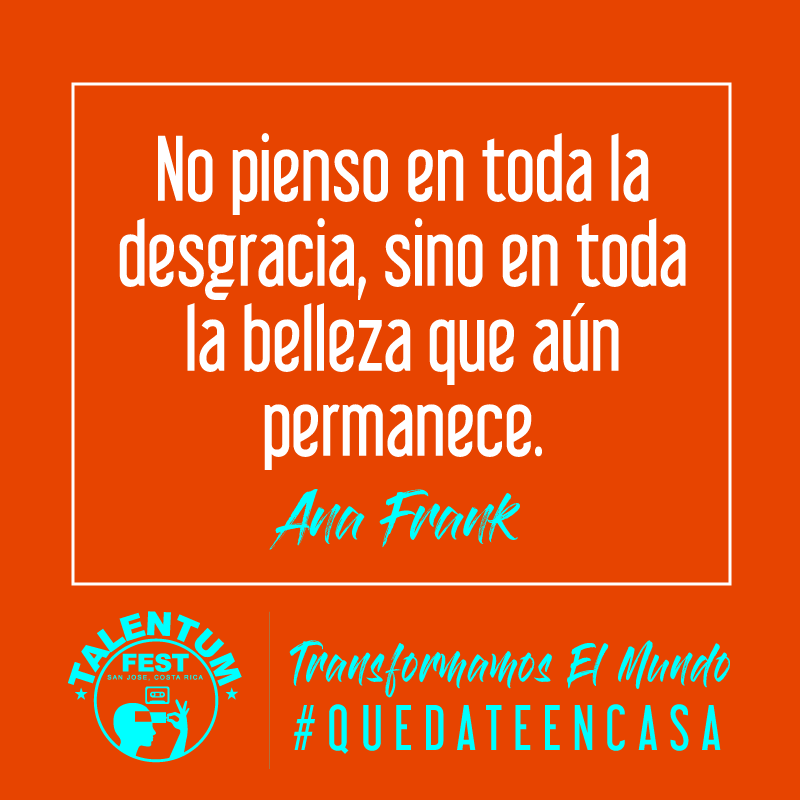 TALENTUMFEST's tweet photo. Piensa en lo bello de tu vida, tu familia y del mundo

#QuedateEnCasa https://t.co/RPc1O4IjuF