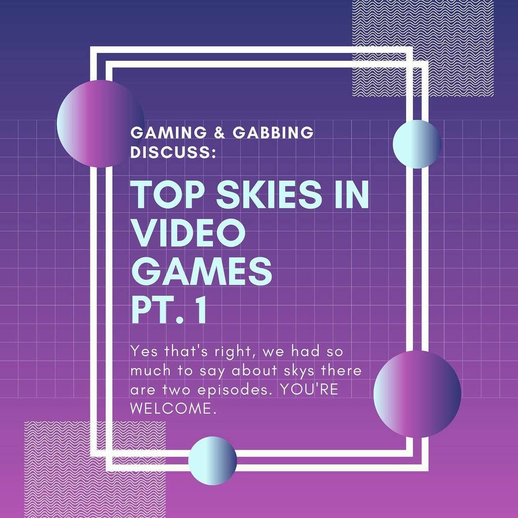 AmberPlaster's tweet image. Maybe quarantine has gotten to us, maybe we’re just Aesthetic AF - but PART 1 of Video Game Skies is now live!! Check the link in our bio to listen 😘
.
.
.
#aesthetic #aestheticaf #skies #videogames #podcast #gamingpodcast #videogamepodcast #gamingco… instagr.am/p/B_X2MPsp6j1/