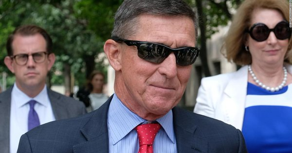 CNNPolitics's tweet photo. Justice Department provides Michael Flynn's attorneys with documents from Attorney General William Barr's re-examination https://t.co/vCxvYhiH8k https://t.co/ZkZjxIHTc7