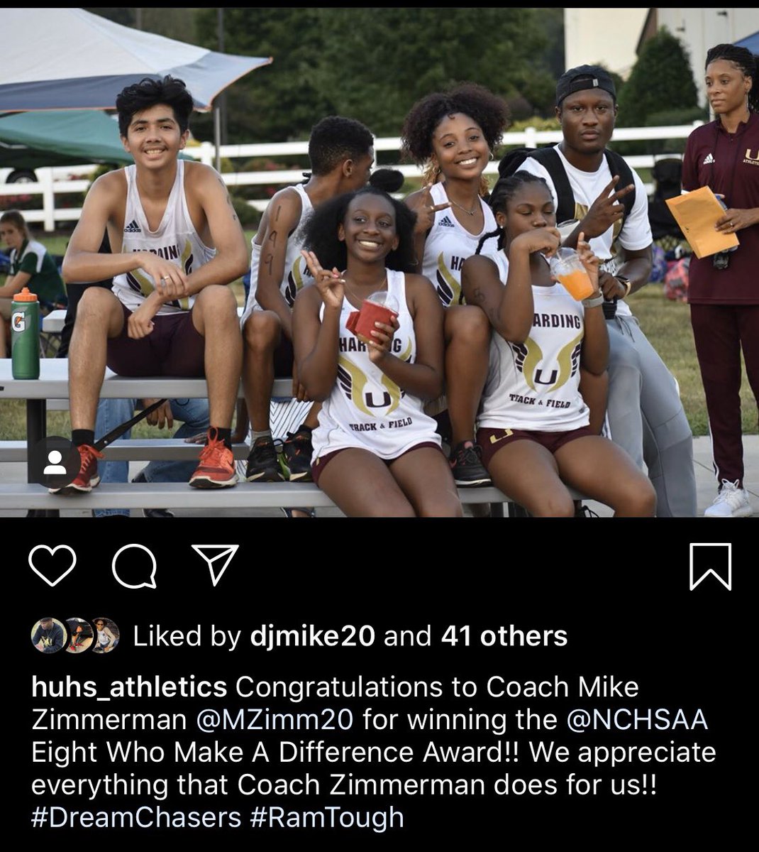 PurposeDriven5's tweet photo. EVERYONE GIVE OUR COACH ACKNOWLEDGEMENT WINNING THIS AWESOME AWARD!!! 
 
NCHSAA”Who Make a Difference Award” @djmike20 

If could see this delivered in person!!!! Bro, you are a blessing and gift to this program and people. https://t.co/Fo29mkKrDe