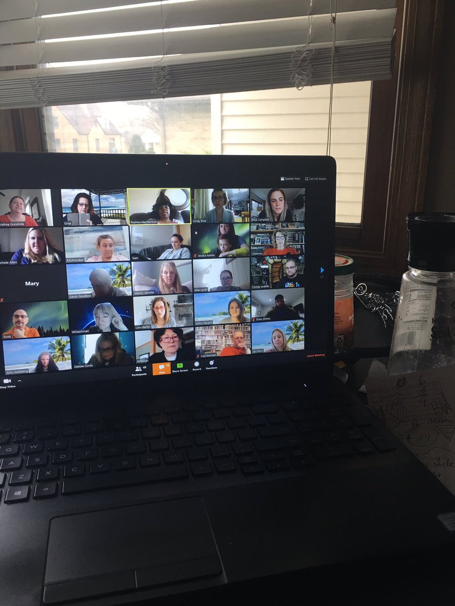 MrsSample158's tweet photo. Friday virtual staff fun @LeggeeLeopards  it was great to see everyone and was so much fun! @rhenson80  thanks for organizing. It was fun!! https://t.co/J3bbxrRPPM