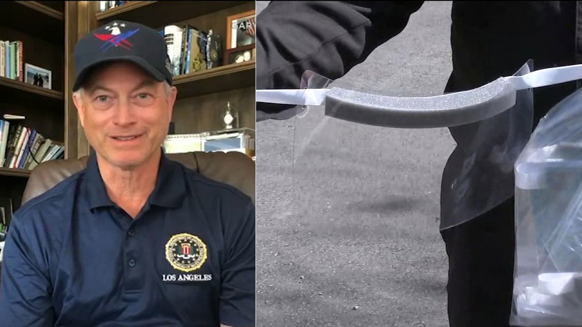 Gary Sinise Foundation teamed up with the <a href="/LAFDFoundation/">LAFD Foundation</a> to provide the Los Angeles Fire Department with protective face shields as they work on the front lines of COVID-19 pandemic. Click below to watch the full story covered last night on <a href="/ABC7/">ABC7 Eyewitness News</a>. bit.ly/3eOvgNY
