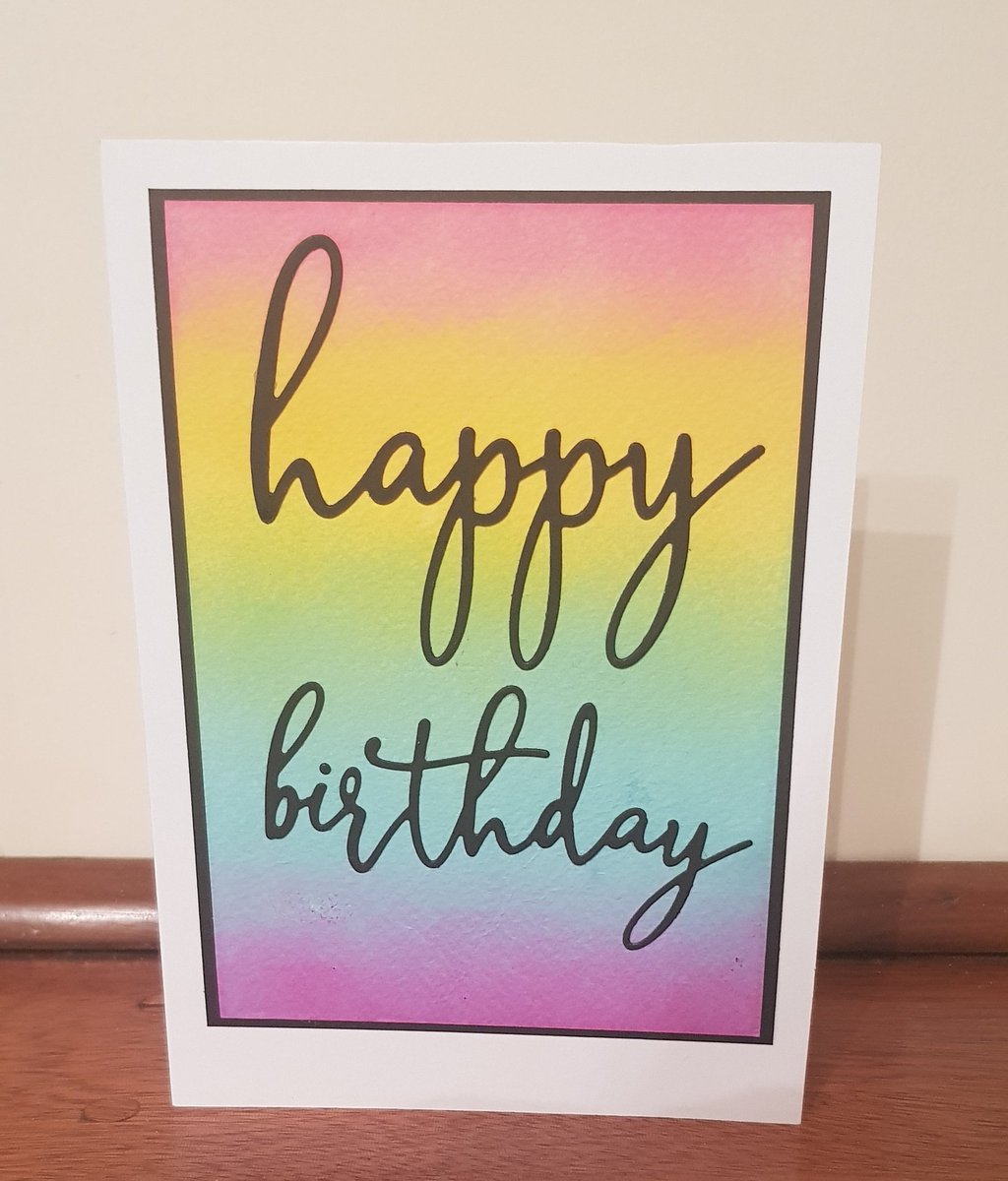 LizAHug98386565's tweet photo. 1st pic my 1st attempt at blending with my new @CraftersCompUK Harmony Water Reactive inkpads. 2nd pic my daughter's (age 8)1st attempt. So good I put it on the inside of my card. #WorksTogether #crafting #StayHome @SaraDaviesCC https://t.co/KJU2vuH4cz