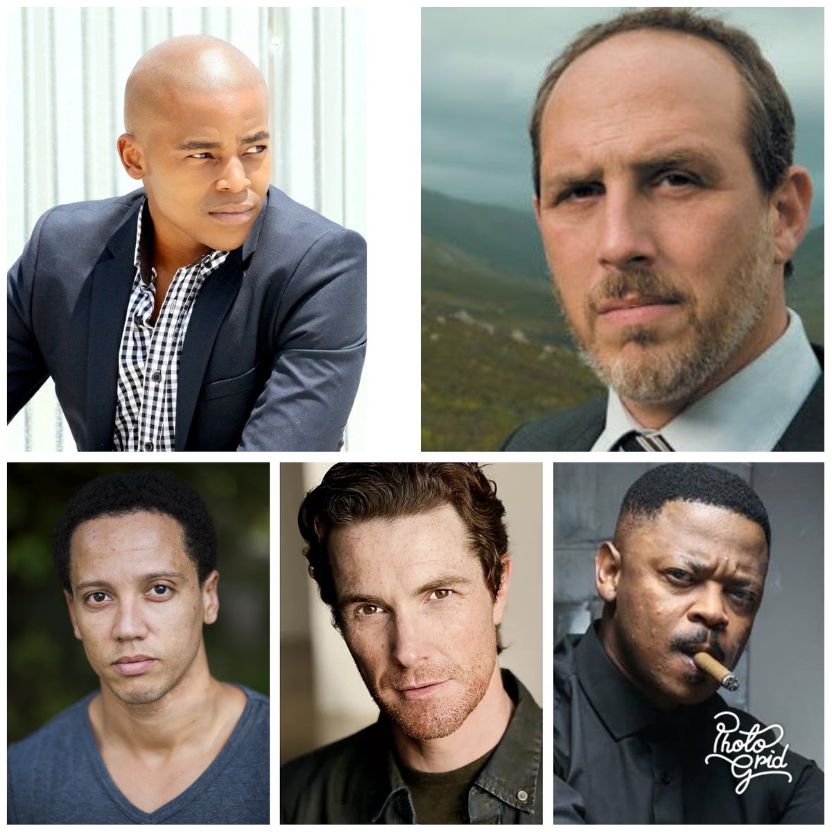My top 5 SA actors 
Watch them - fantastic!
@loyisomacdonald @beukes_marvin @RealZolisa #WaldemarSchultz #JamesAlexander #actors #proudlySA