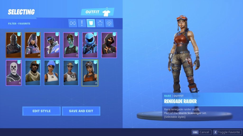 oferox1's tweet photo. Selling renegade hmu 
#fortniteaccount #sellingfortniteaccount #fortnite #renegaderaider #reconexpert #fortniteaccountforsale https://t.co/2HBDAgAvRA