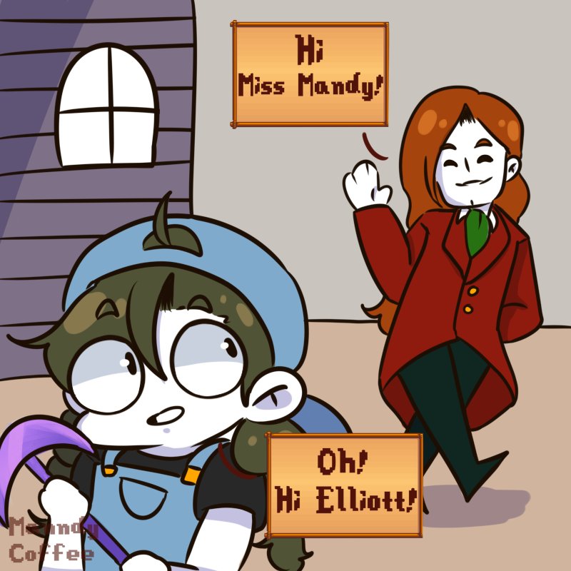 CoffeeManndy's tweet photo. #StardewValley #digitalart #webcomic #comics #StardewValleyFarmer https://t.co/UArW9iDCxY
