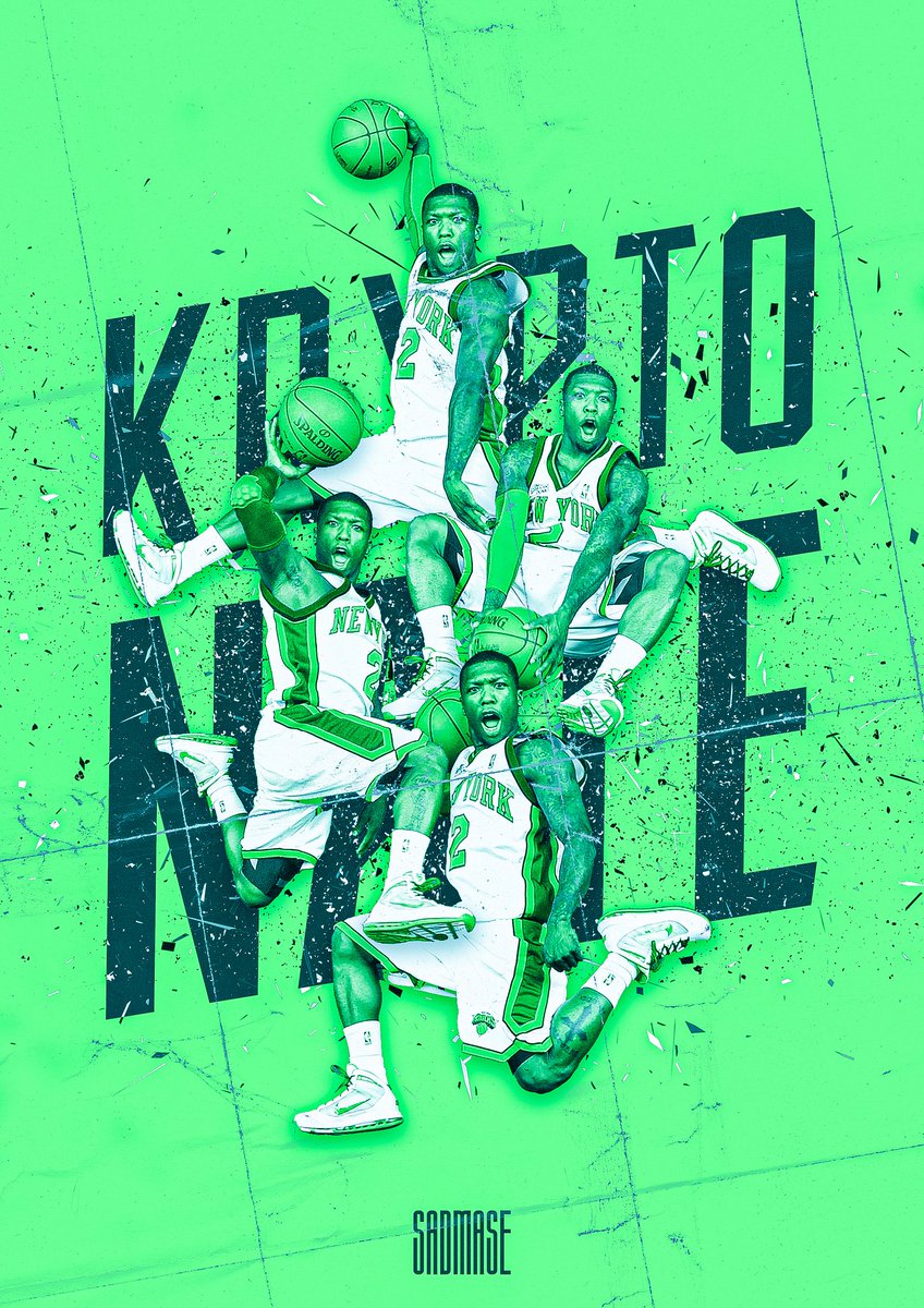 sadmase's tweet photo. New create ! @nyknicks @NewYorkKnicksFR @NY_Knicks_Fr  @trenches_ @juke_ @DesigningSports @EditsOnPointNBA #kryptonate #NBA #smsports https://t.co/S7E6cgaWuX