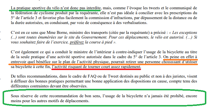 [Breaking news] La  @FUB_fr a reçu le mémoire-défense de  @Place_Beauvau concernant le référé-liberté Je résume :le  est autorisé pour tous les motifsle  est notamment autorisé pour le motif 5un tweet ne saurait tenir lieu de Journal Officielcc  @Maitre_Eolas 