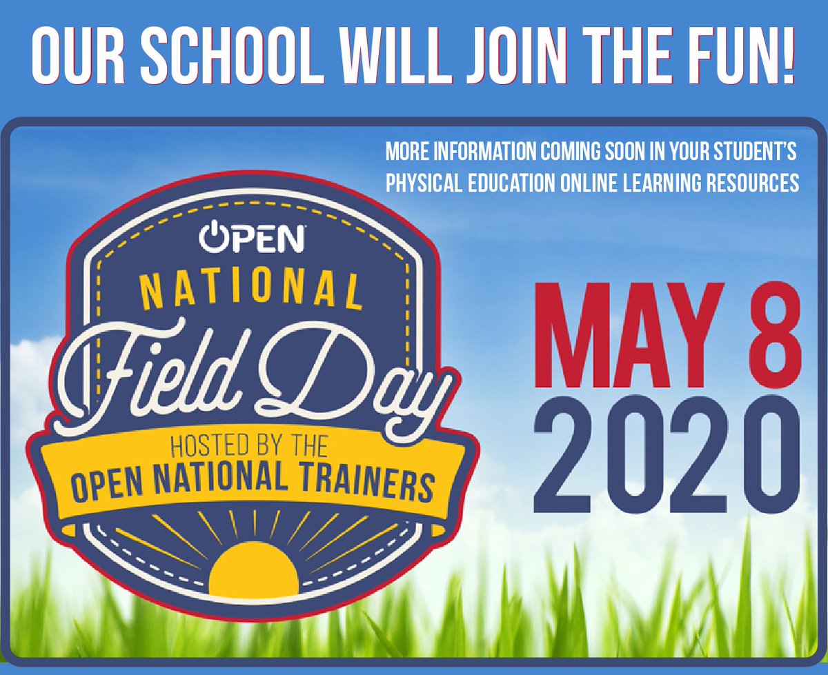 FesMcain's tweet photo. Mark your calenders Tigers...we will be participating in the virtual National Field Day on Friday, May 8th! https://t.co/5Hy2VFJ5Zc