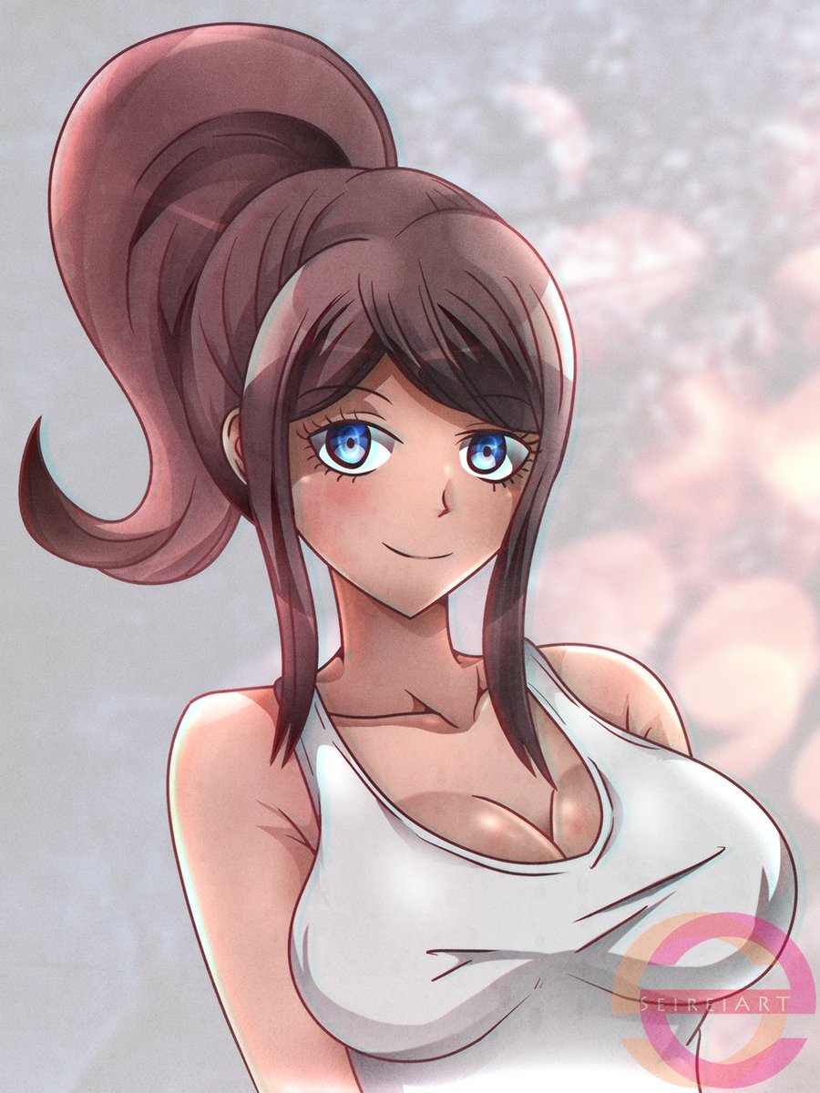 Seireiart Happy B Day Aoi Asahina ダンガンロンパ 朝日奈葵生誕祭 Fanart