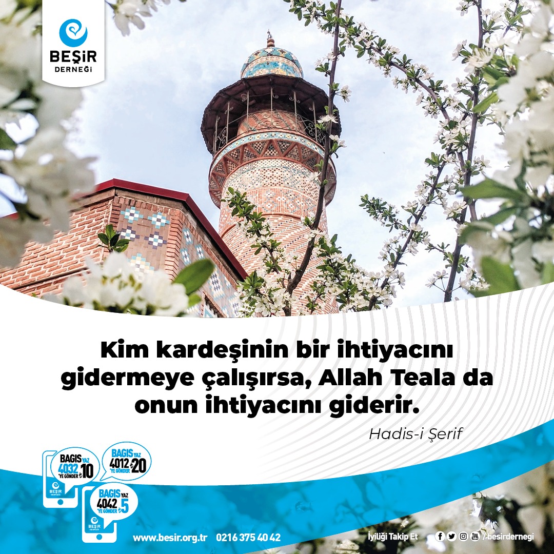 Kardeşlerinin ihtiyaçlarını gidermek için gece gündüz koşturan tüm insani yardım gönüllülerine selam olsun!

İyi ki varsınız!