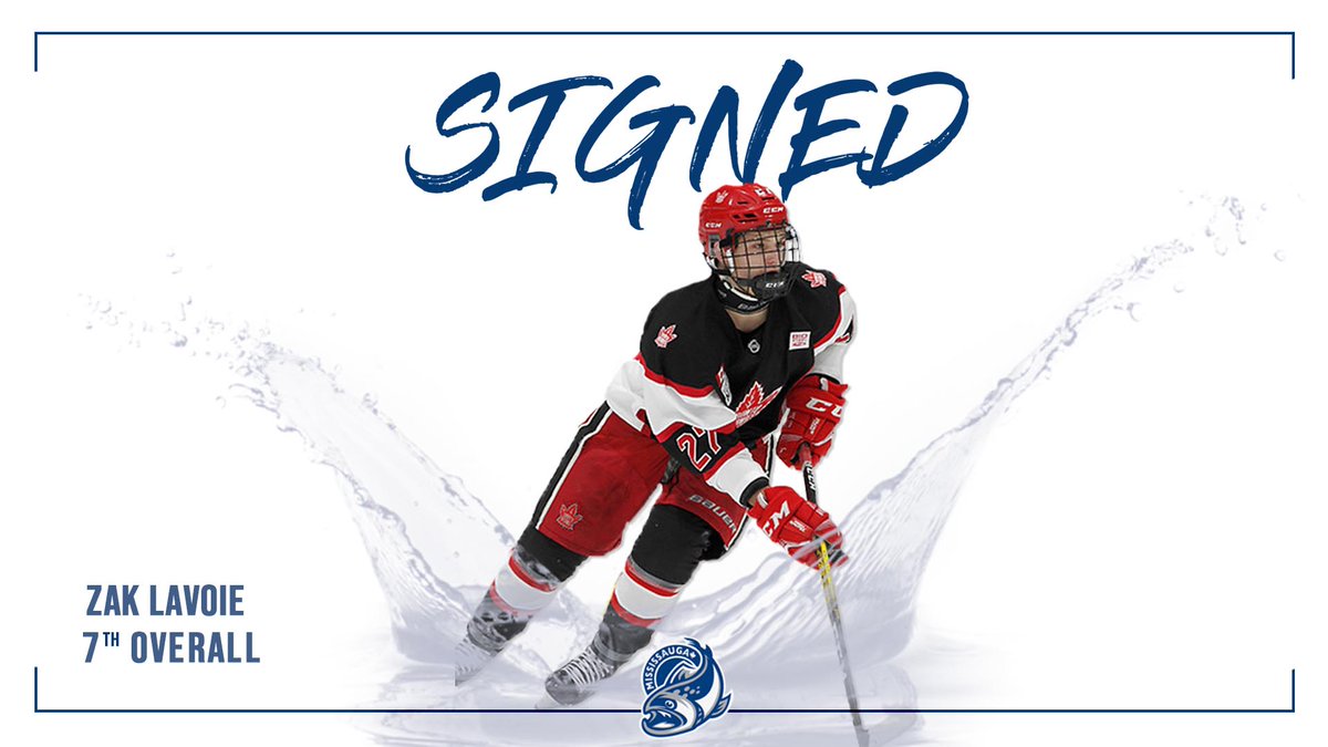 Pen to paper✍️

#Steelheads 7th overall selection, Zak Lavoie makes it official by signing a Standard Player Agreement with the club

Read: bit.ly/2xOz1Tc