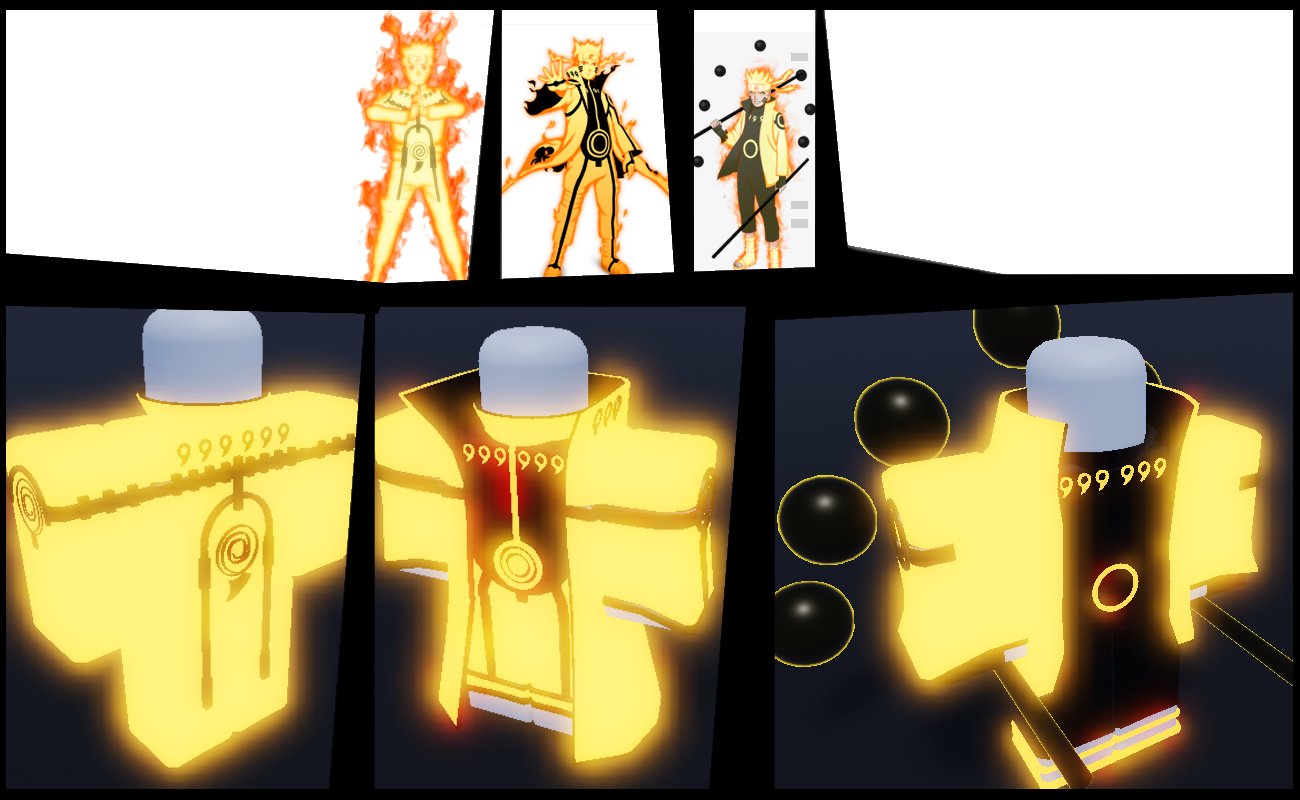 Kyuubi Chakra Mode - Roblox