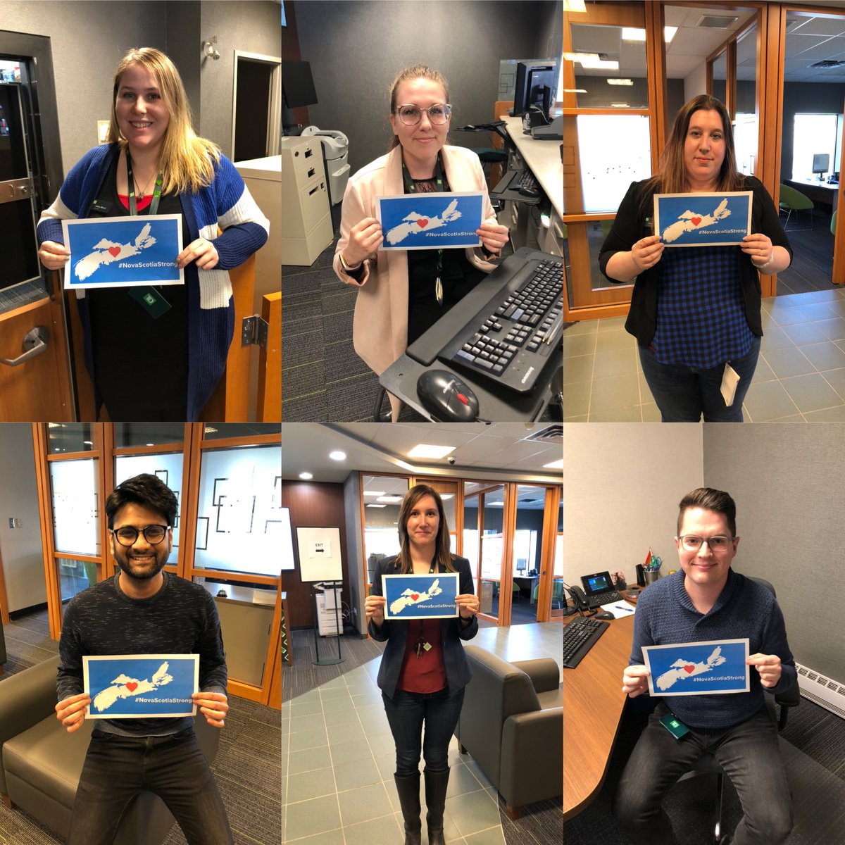 #NovaScotiaStrong at 0502 ⁦<a href="/JeremyMacaulay/">Jeremy MacAulay</a>⁩ ⁦<a href="/MuirChris_TD/">Chris Muir</a>⁩ ⁦<a href="/JennAuld/">Jenn Auld</a>⁩
