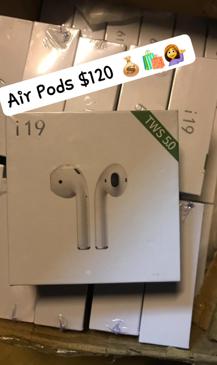 chasser_sack's tweet photo. Who Need Them ?? #Vendor #AirPod #iPhoneX #ForSale #dmme #SERIOUS INQUIRES ONLY ‼‼‼ https://t.co/6XmC2y1yfO