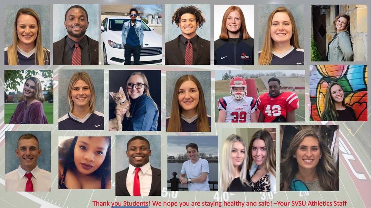 svsuathletics's tweet photo. We would like to take a moment to thank our student employees for all that they do! We appreciate your hard work and effort! Go Cards! https://t.co/86h5Io0K2J