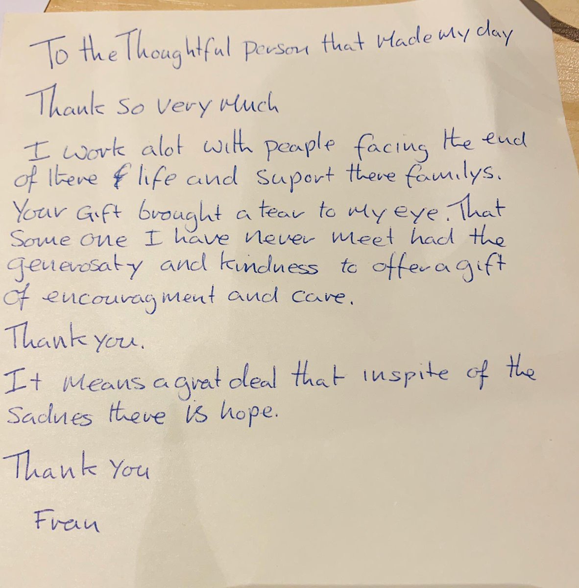 MatthewLoe's tweet photo. Some feedback from a guest who received one of the ⁦@Morrisons⁩ goodie bags kindly donated to the key workers ⁦@SouthgateHotel⁩ This is why we do the job we do! We’re the band. #teamsouthgate #amarishospitality https://t.co/3b7xnPnwfv