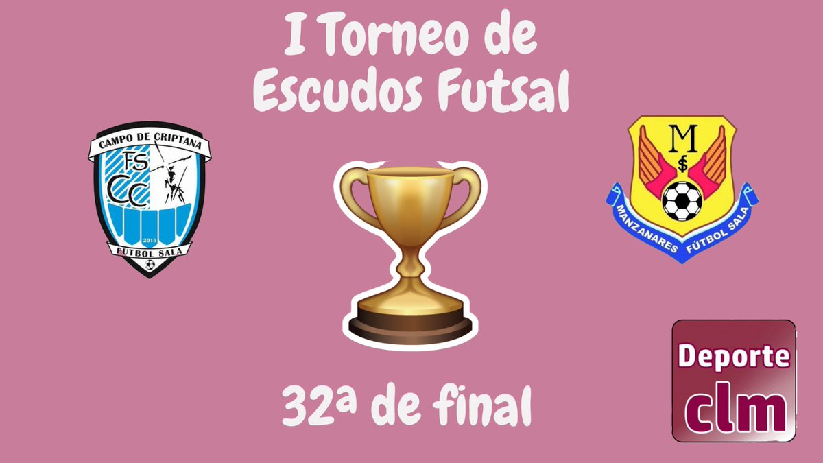 DeporteCLM's tweet photo. 🧐¿Cuál es el escudo que más te gusta? 

@CdCriptanafs - @ManzanaresFS 

✅VOTA en la ENCUESTA del TUIT ⬇️⬇️⬇️
#ITorneoEscudosFutsalDeporteCLM https://t.co/hPBRuZXru0