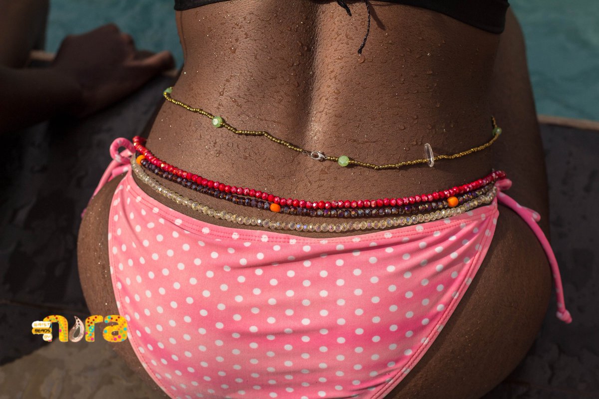 ladies waist beads